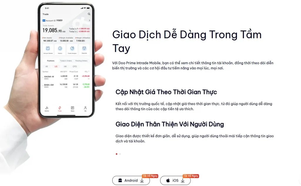 Download the app doo prime